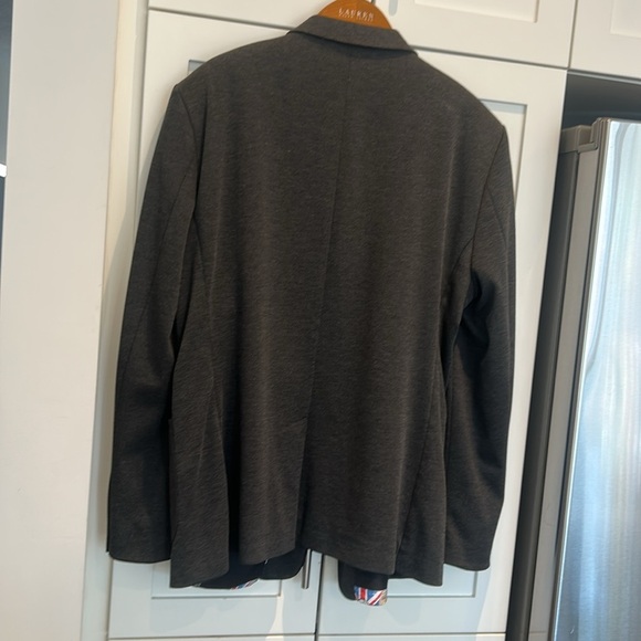 7 Downie St. Men’s Knit Jersey Stretch Gray Blazer Casual Sport Size am - Picture 11 of 17